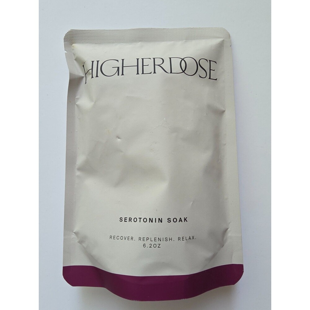 HIGHERDOSE SEROTONIN SOAK 6.2 oz Recover Replenish Relax Best by 6/2026